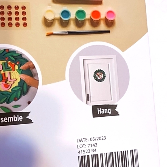 COPY - Nwt Brea Reese 56 PC Layered Wood Sign - Picture 8 of 9